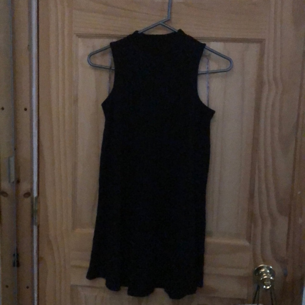 Black flowy dress